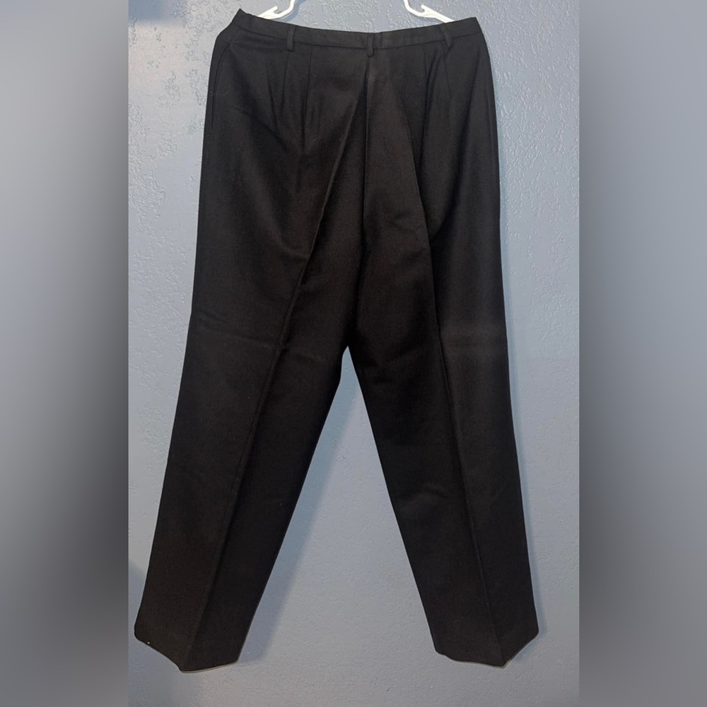 Worthington Black Classic Pleated Dress Pants